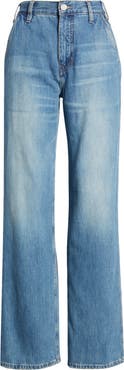 FRAME Le Jane Nonstretch High Waist Wide Leg Jeans