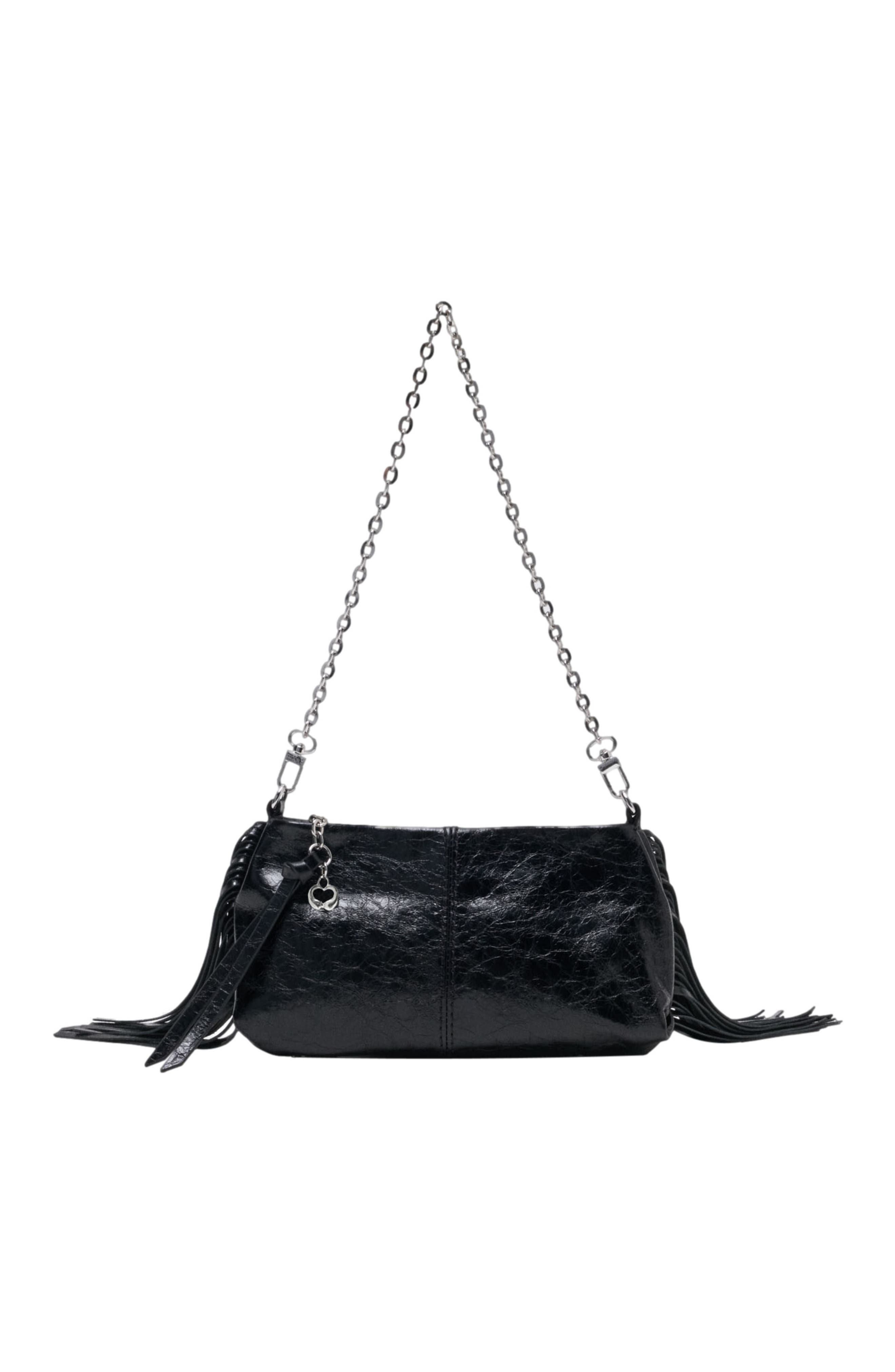 Patent leather Miss M Pouch bag, Main, color, Black