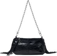 maje Patent leather Miss M Pouch bag