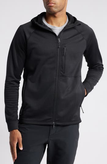 Fjällräven Abisko Grid Fleece Hoodie Nordstrom