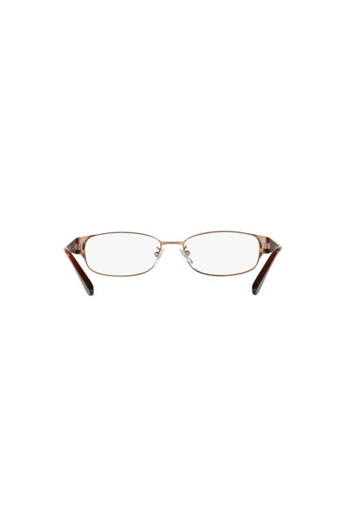Sferoflex 54mm Rectangle Optical Glasses In Gold