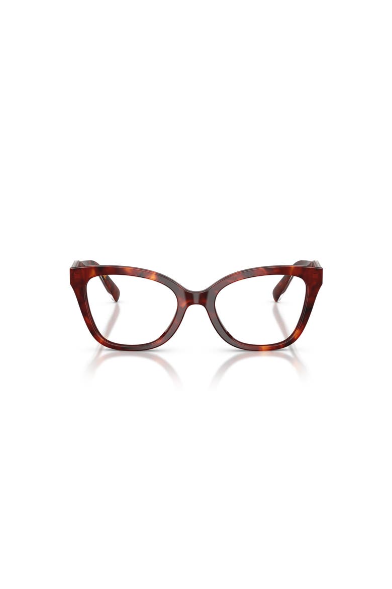 50mm Butterfly optical glasses, Alternate, color, Tortoise