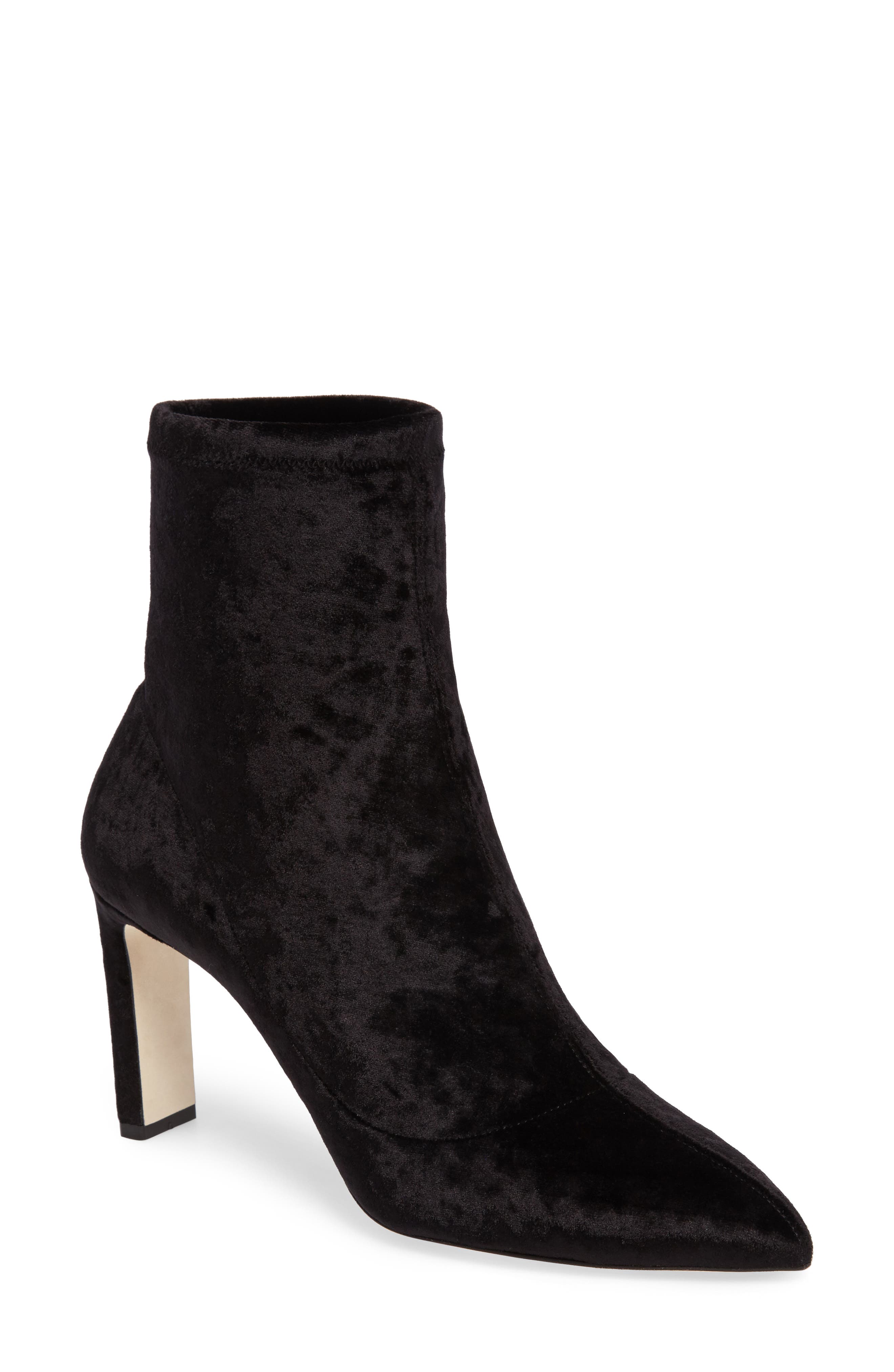 Jimmy Choo Louella Stretch Bootie, Main, color, 