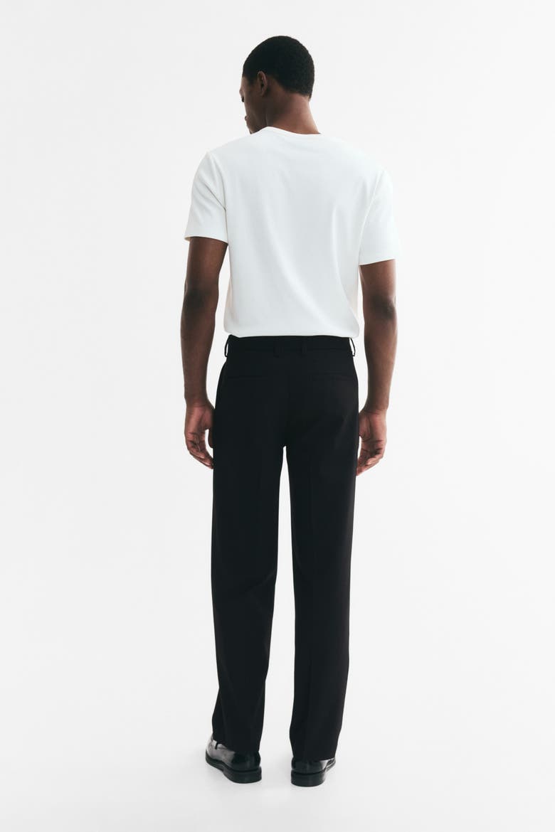 Regular-fit Tailored Pants, Alternate, color, Black