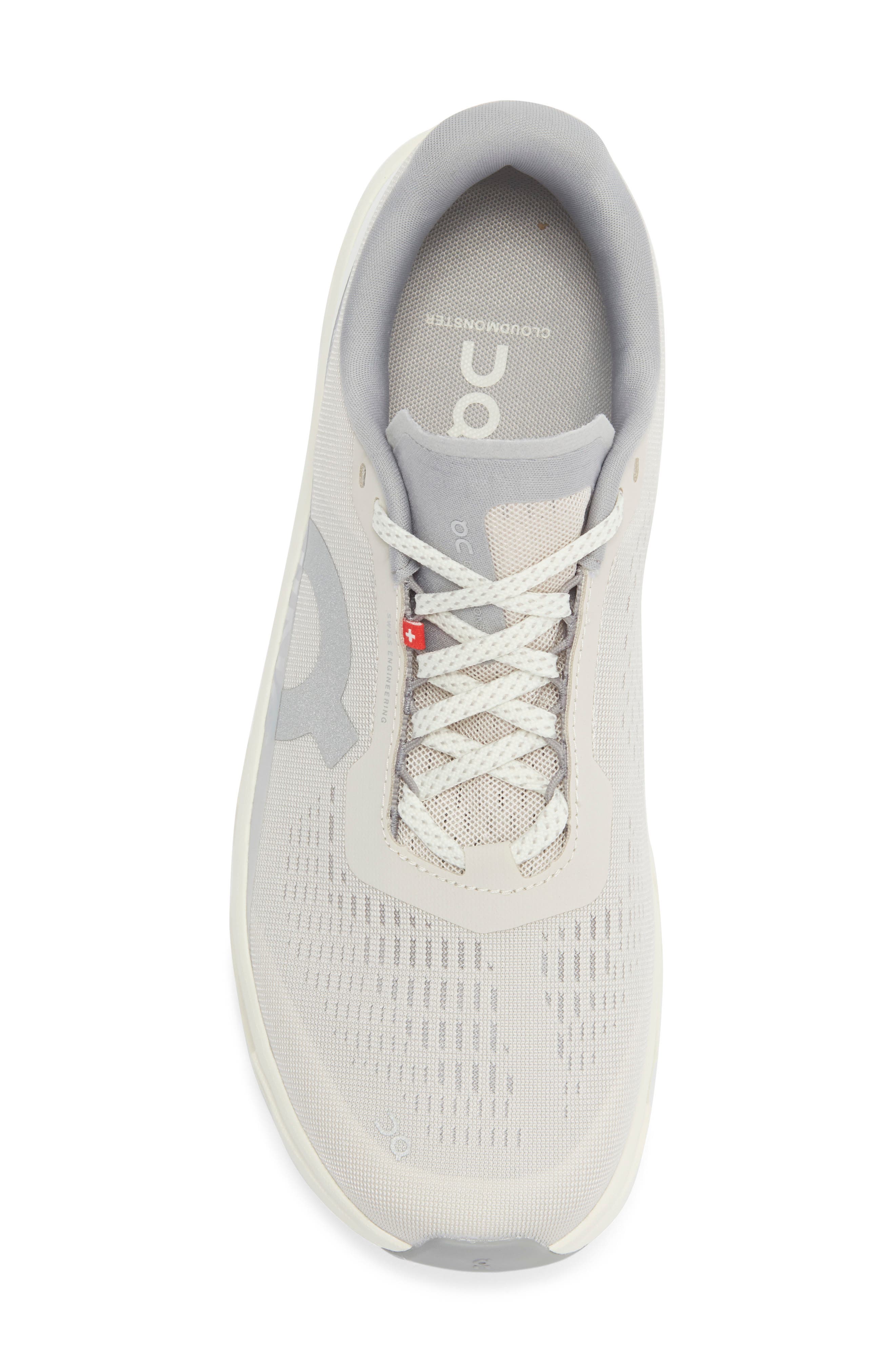 Cloudmonster 1 Running Shoe, Alternate, color, PEARL/ IVORY
