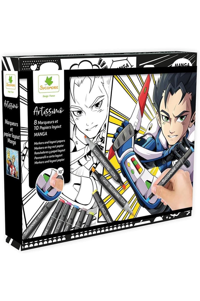 Manga - L Layout And Markers Manga - Boy - 10y+, Main, color, Multicolor