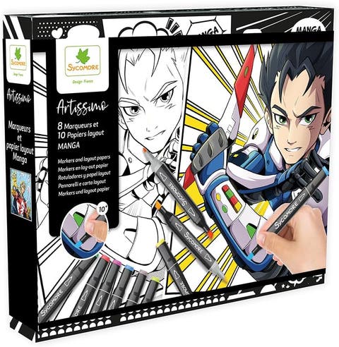 Manga - L Layout And Markers Manga - Boy - 10y+