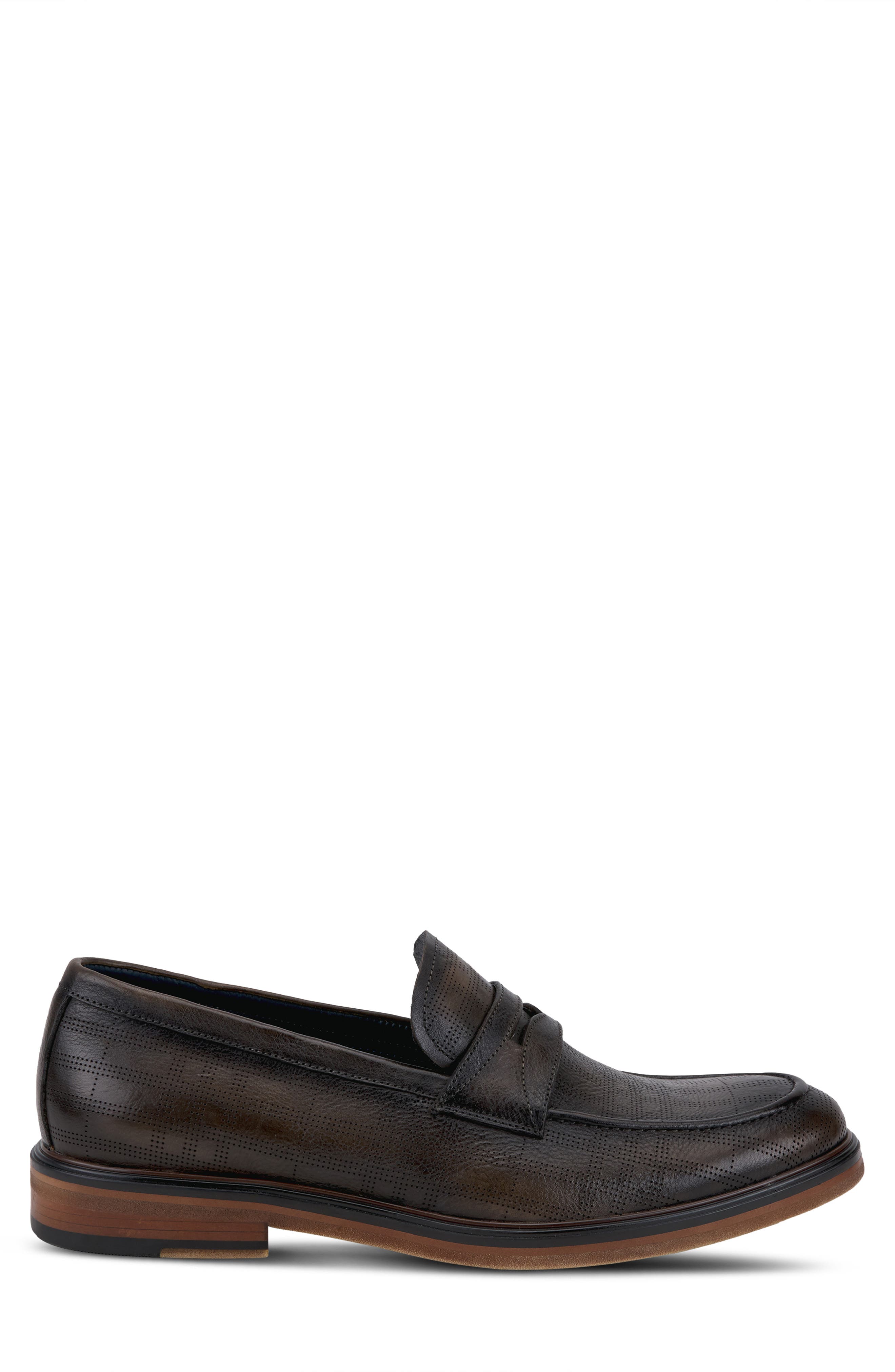 Spring Step Brando Leather Penny Loafer, Alternate, color, 