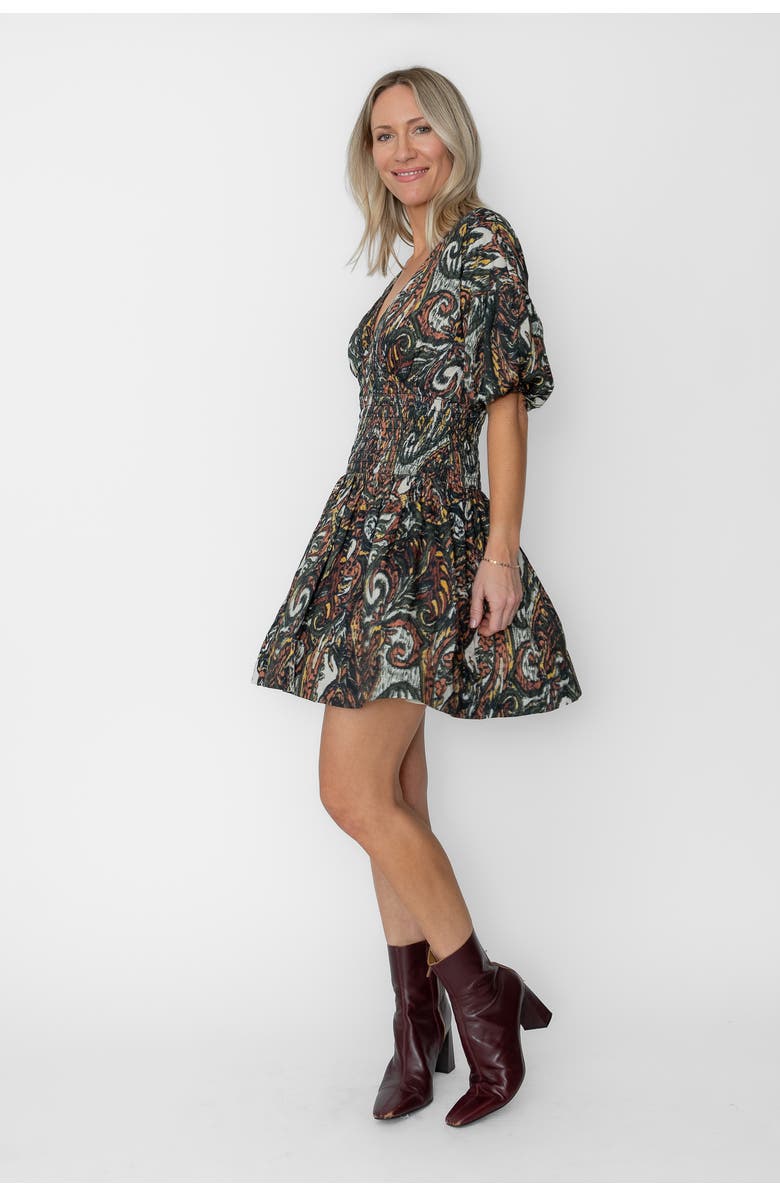 West Of Brigitte Mini Dress, Alternate, color, Multi