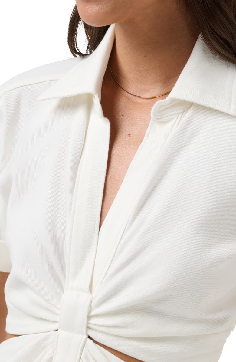 TravisMathew Everyday Cutout Maxi Shirtdress, Alternate, color, 