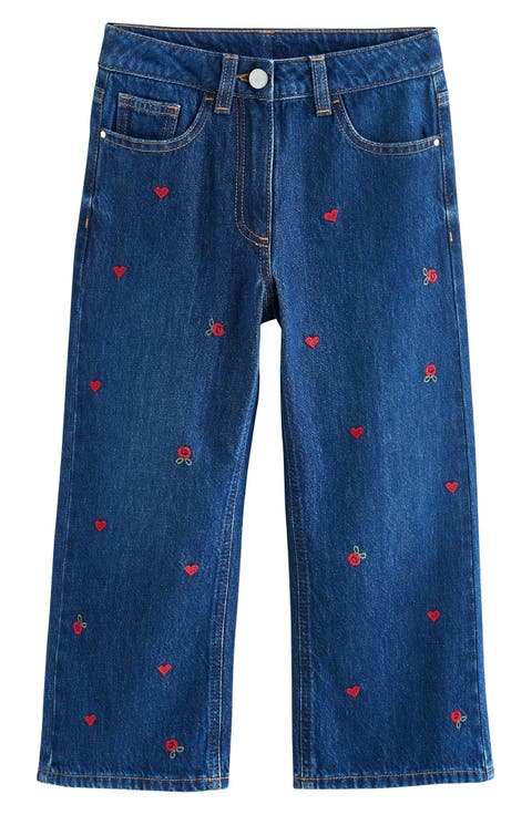 Kids' Embroidered Flare Jeans (Toddler, Little Kid & Big Kid)