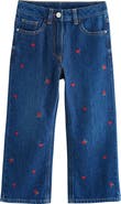 NEXT Kids' Embroidered Flare Jeans