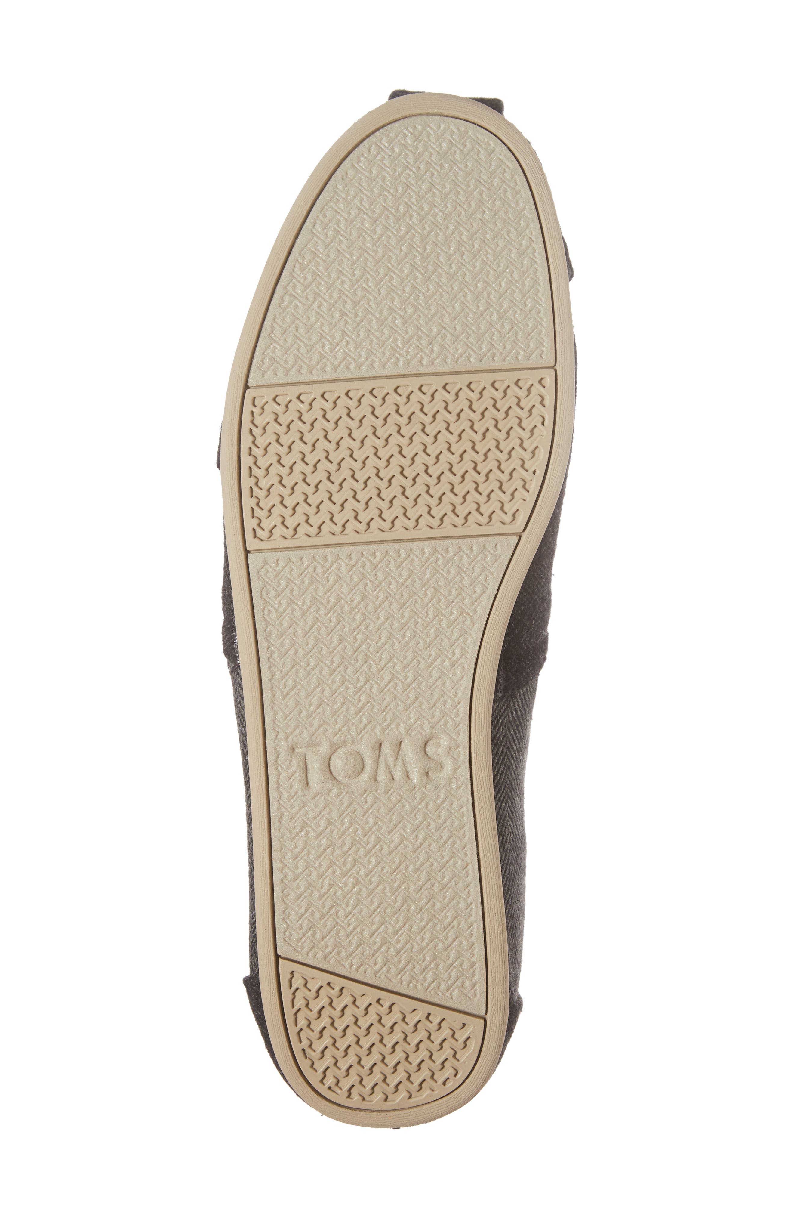Classic Alpargata Slip-On, Alternate, color, BLACK/ GREY