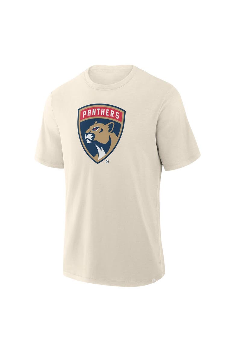 Men's Fanatics Cream Florida Panthers Stadium Slub T-Shirt, Alternate, color, Cream