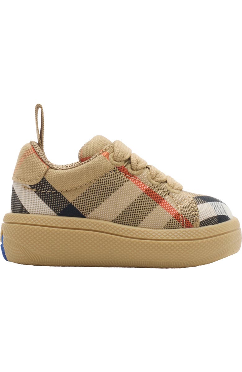 Burberry Check Sneakers, Main, color,