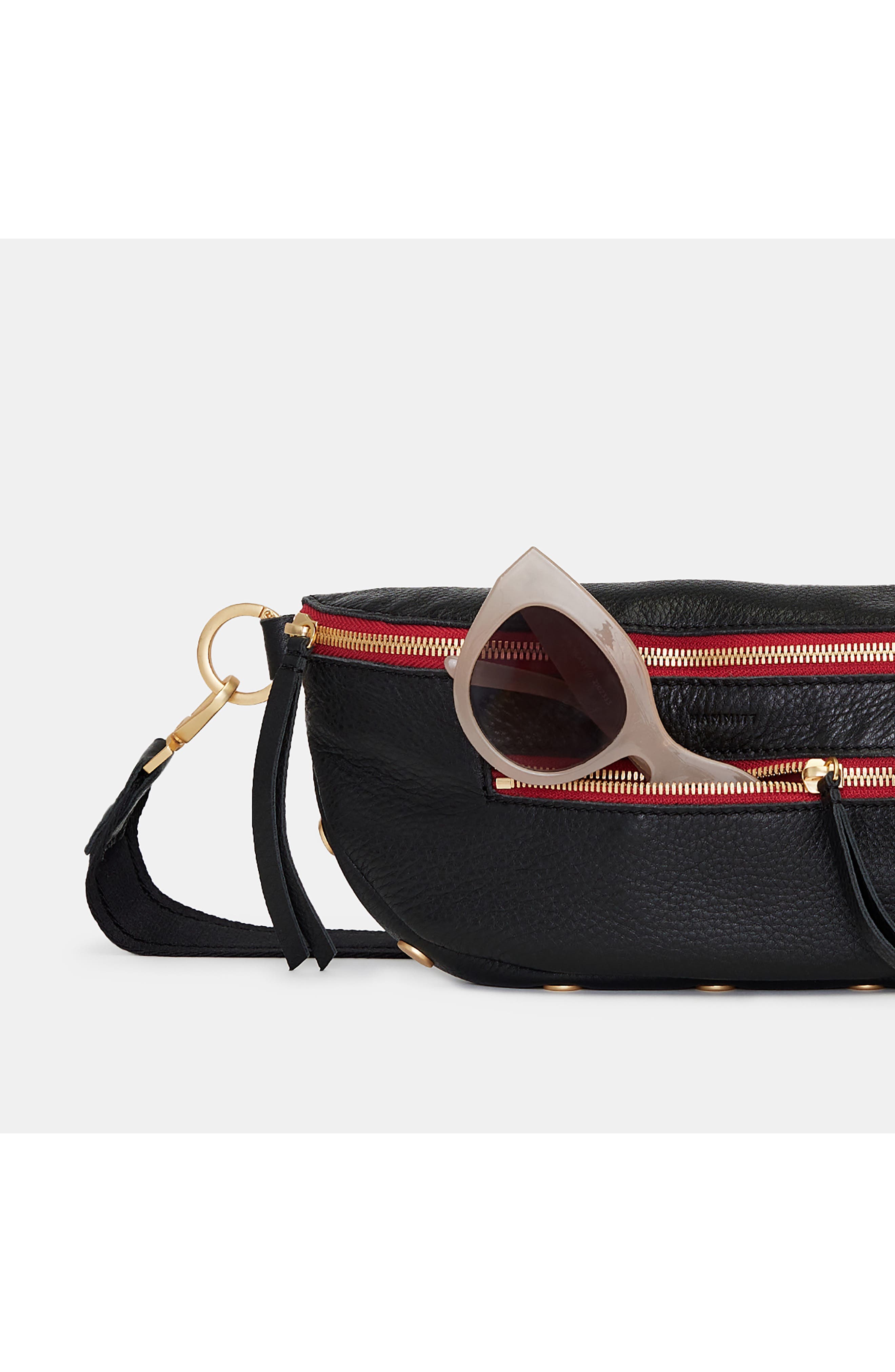 Charles Medium Crossbody Bag, Alternate, color, BLACK/ BRUSHED GOLD RED ZIP
