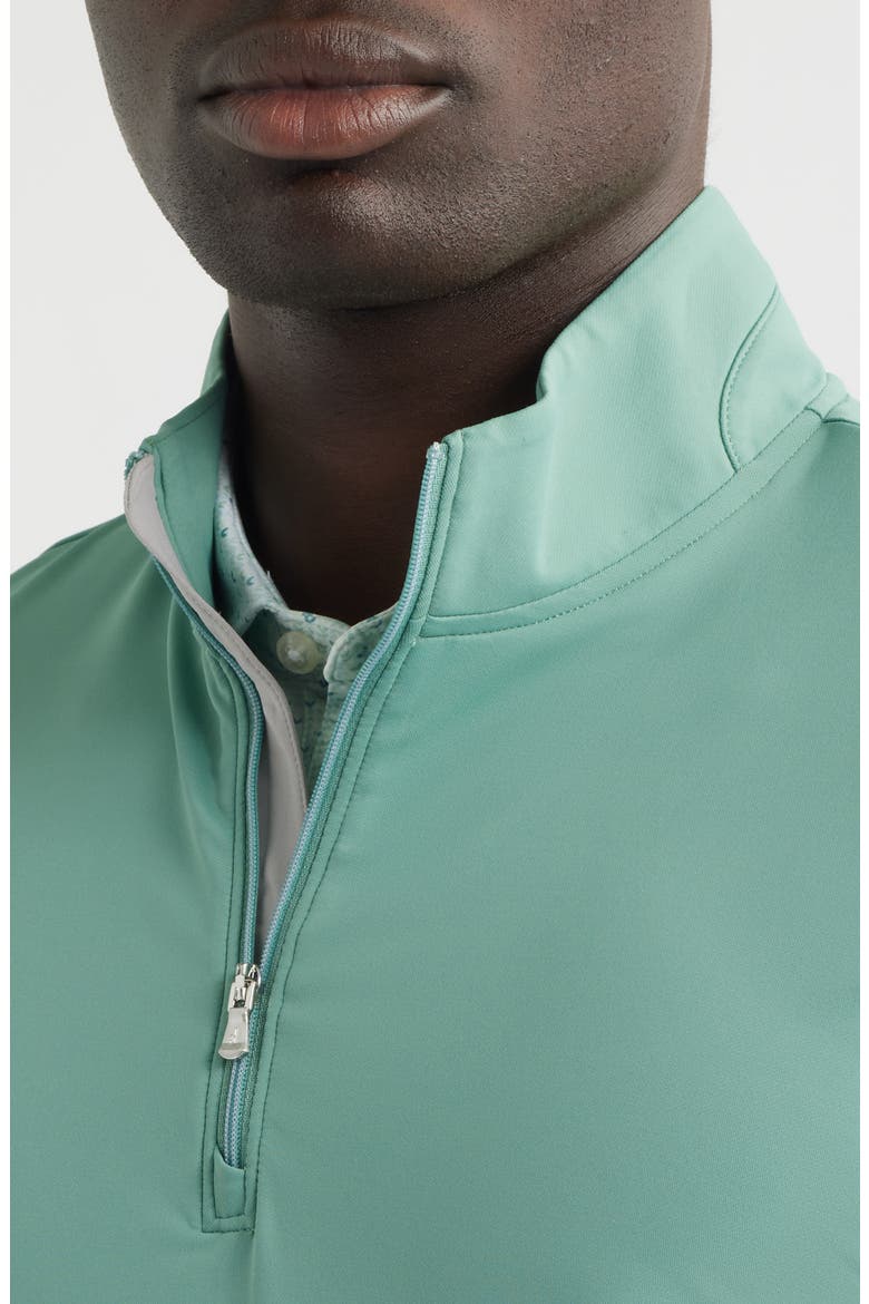 Motion Performance Quarter Zip Pullover, Main, color, RACING RED