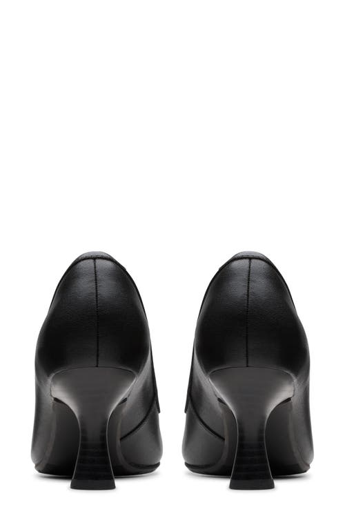 Clarks Kataleyna Gem Leather Pump In Black