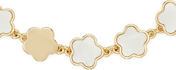 Flower Mother-of-Pearl Bracelet