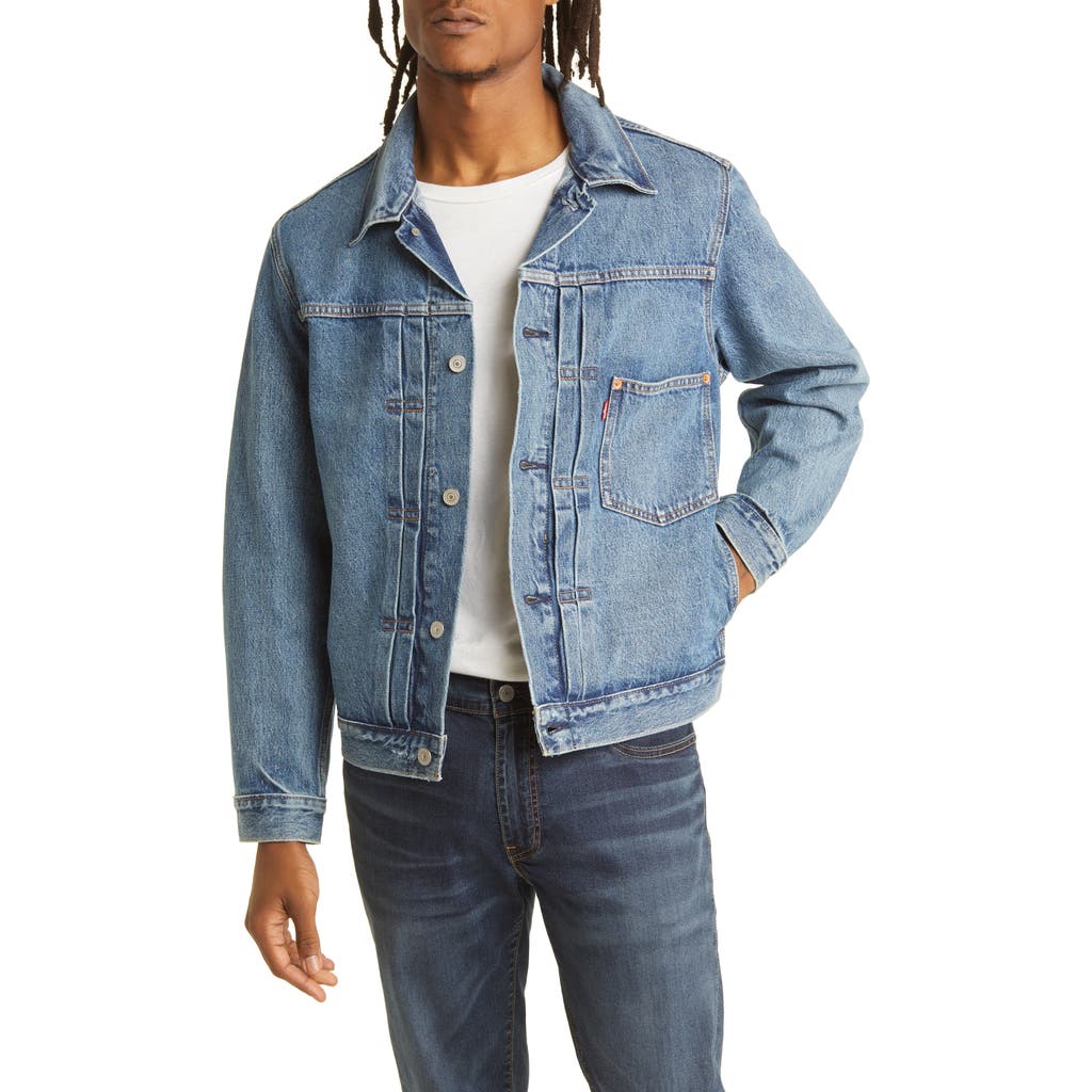 Levi's Type 1 Denim Trucker Jacket In Blue