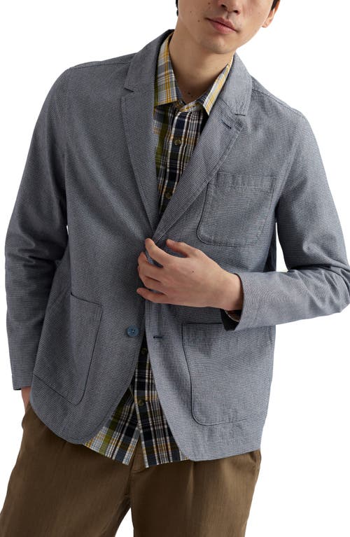 Seasalt Cornwall Dominick Organic Cotton Blazer In Gray