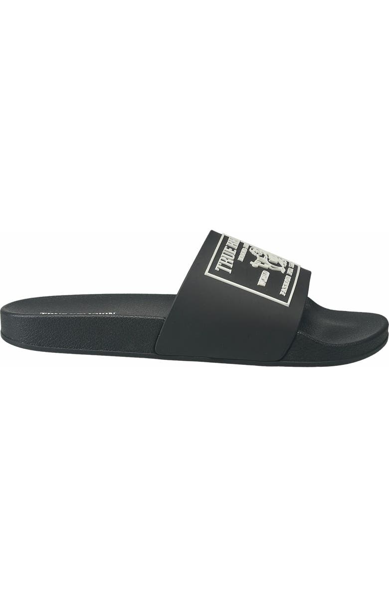 True Religion Men
s Kendrick Logo Slide, Alternate, color,