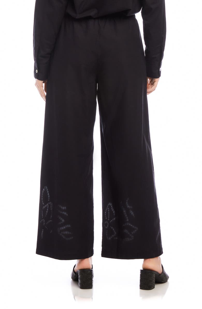 Karen Kane Cutout Embroidery Pants, Alternate, color,