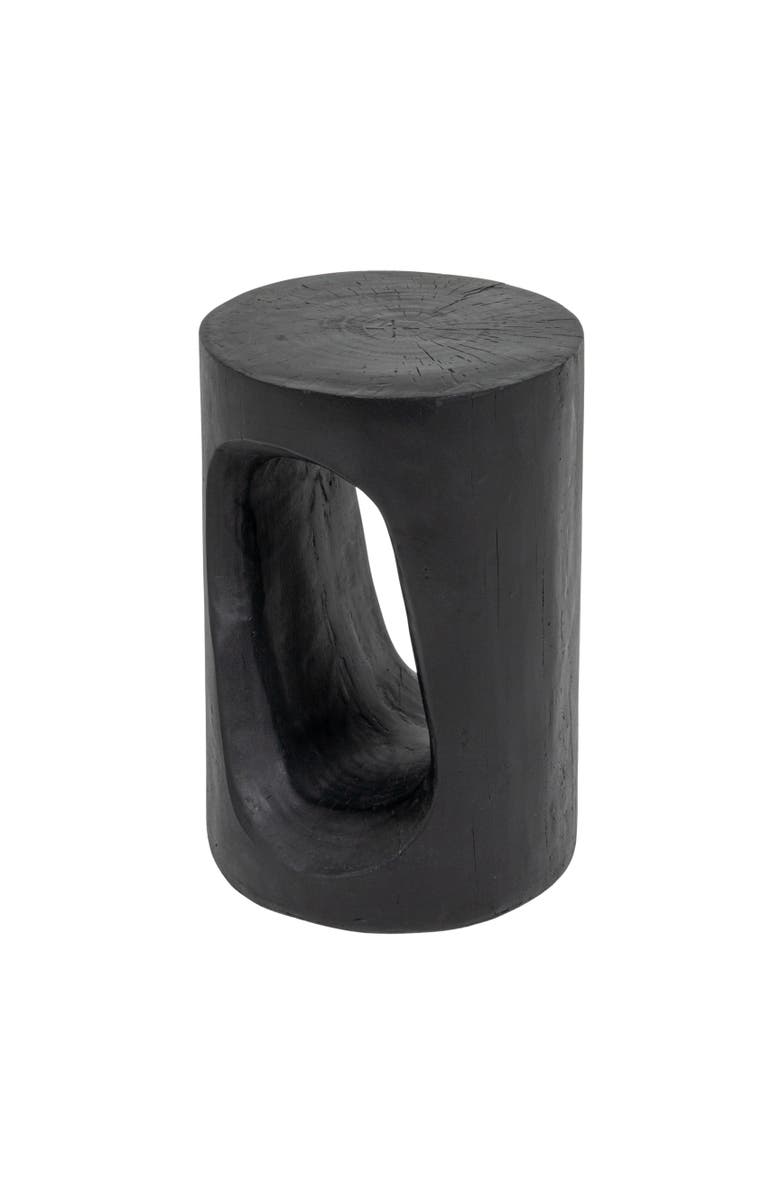 Olive Grove Indoor Outdoor Accent Table, Main, color, Black