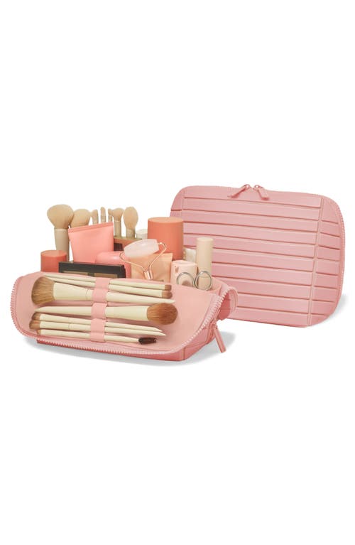 Parallelle The Medium Traveler Toiletry Kit In Pink