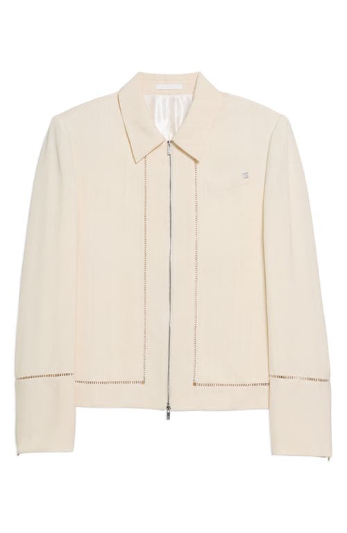 Helmut Lang Border Slub Viscose Jacket