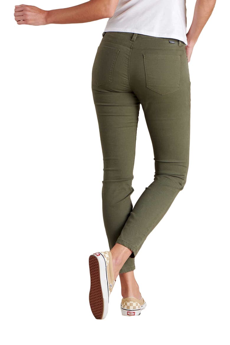 Earthworks 5 Pocket Skinny Pant, Alternate, color, Beetle