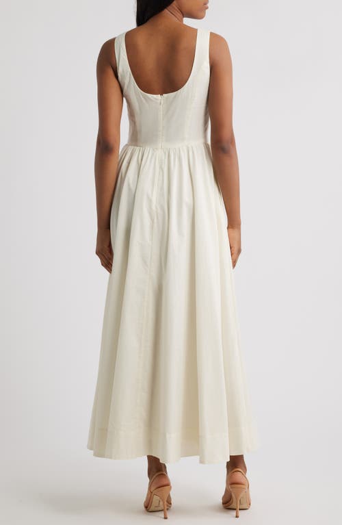 Wayf Bria Boatneck Cotton Dress