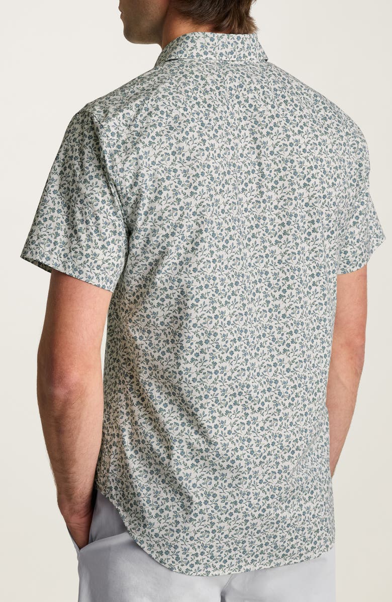 Bonobos Riviera Floral Short Sleeve Stretch Cotton Button-Up Shirt, Alternate, color, Kenria Floral V2 C67