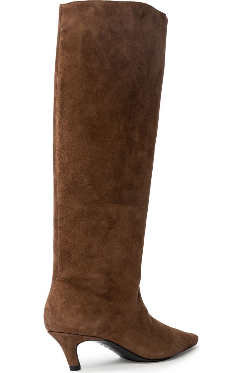 BLACK SUEDE STUDIO Stass Slouch Boot, Alternate, color, Brown