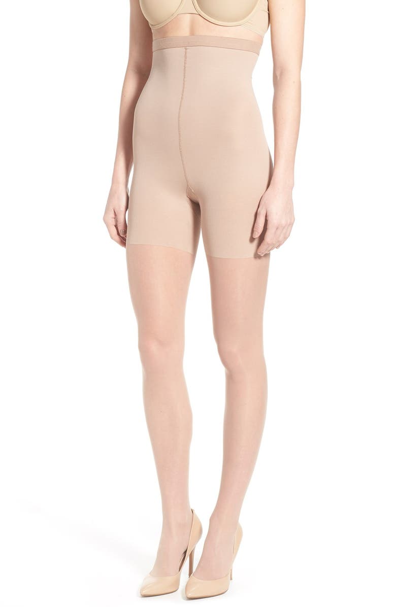 SPANX<sup>®</sup> Luxe High Waist Shaping Pantyhose, Main, color,