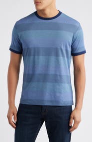 Robert Barakett Morning Lake Short Sleeve Crewneck T-Shirt