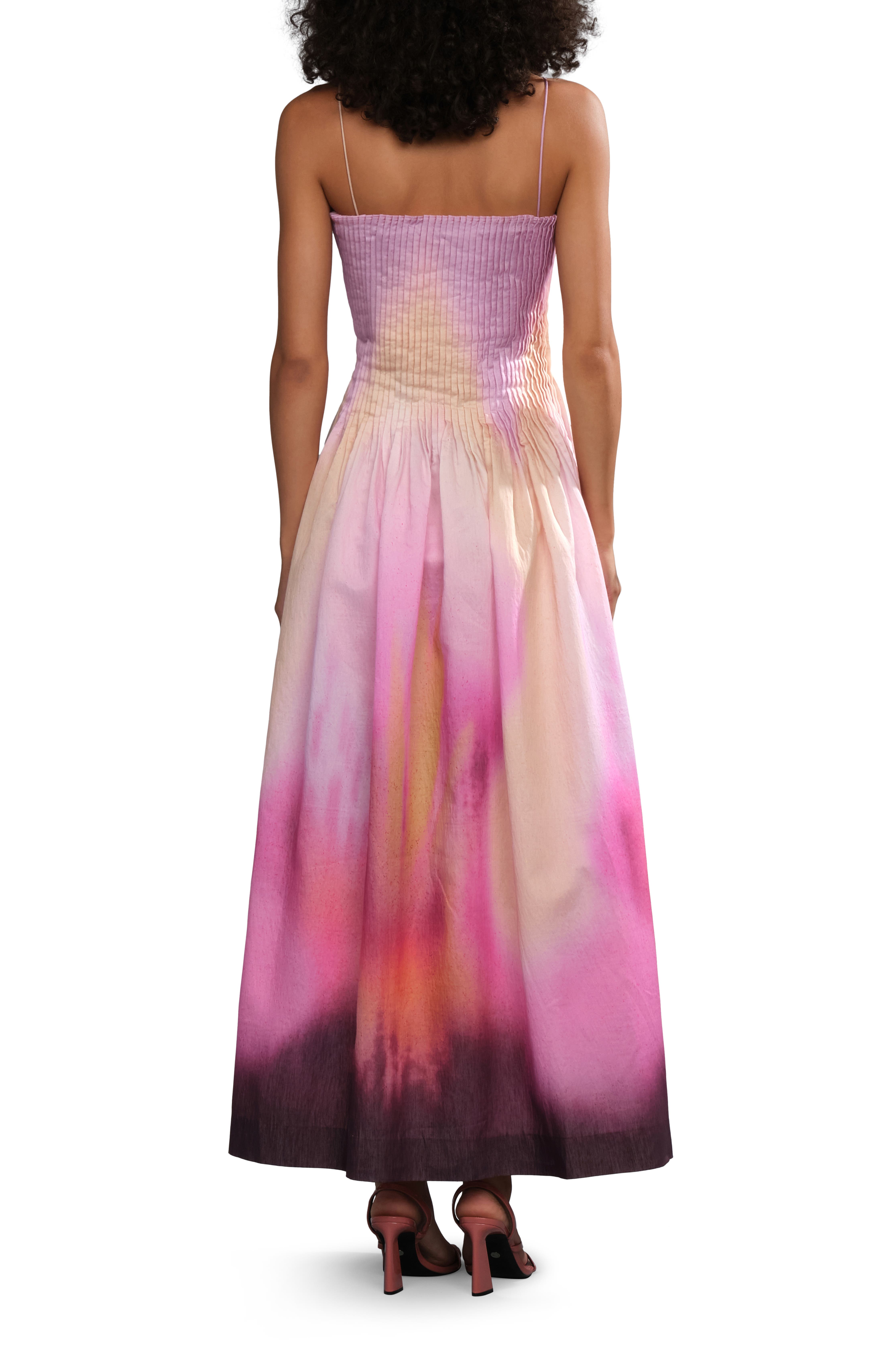 Grecia pleated dress - image 2