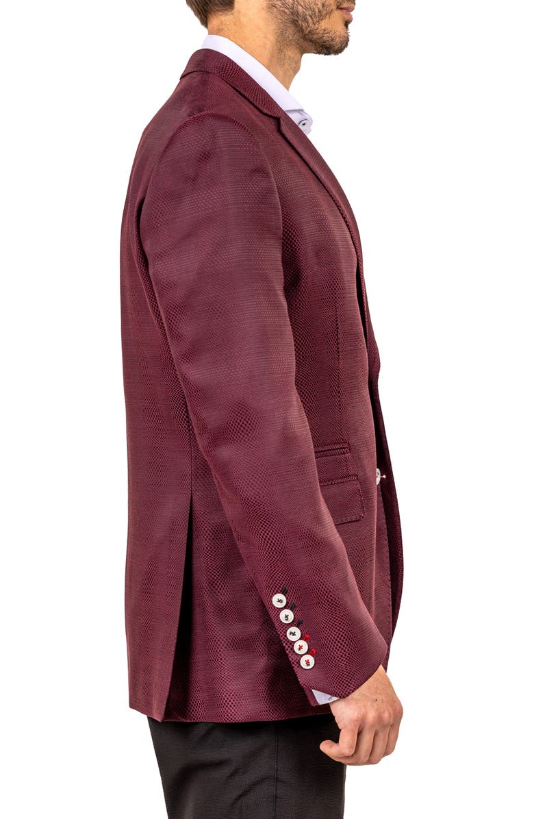 Maceoo Socrate Ascension Sport Coat, Alternate, color, Red