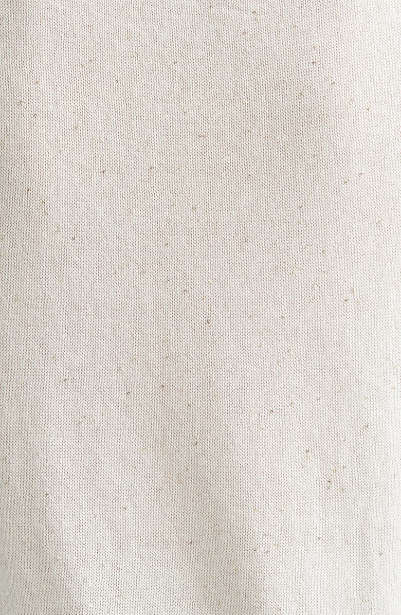 Eleventy Sequin Embellished Silk & Cotton Sweater Vest, Alternate, color, 00 Ivory