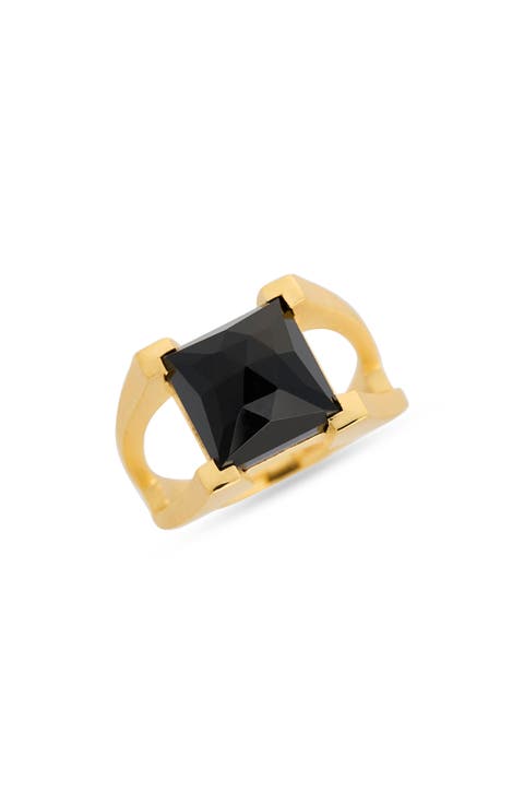 Mini Plaza Onyx Ring