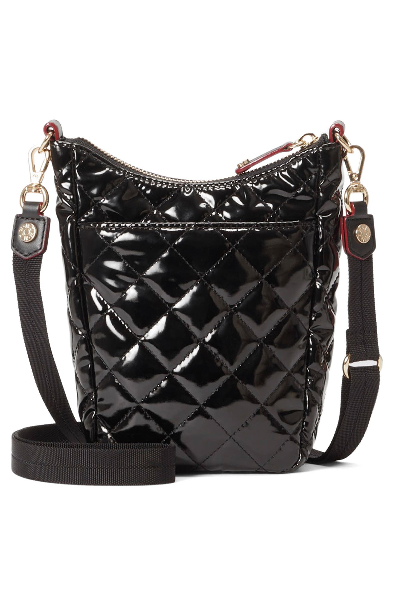 MZ Wallace Crosby Go Quilted Nylon Crossbody Bag, Alternate, color, 