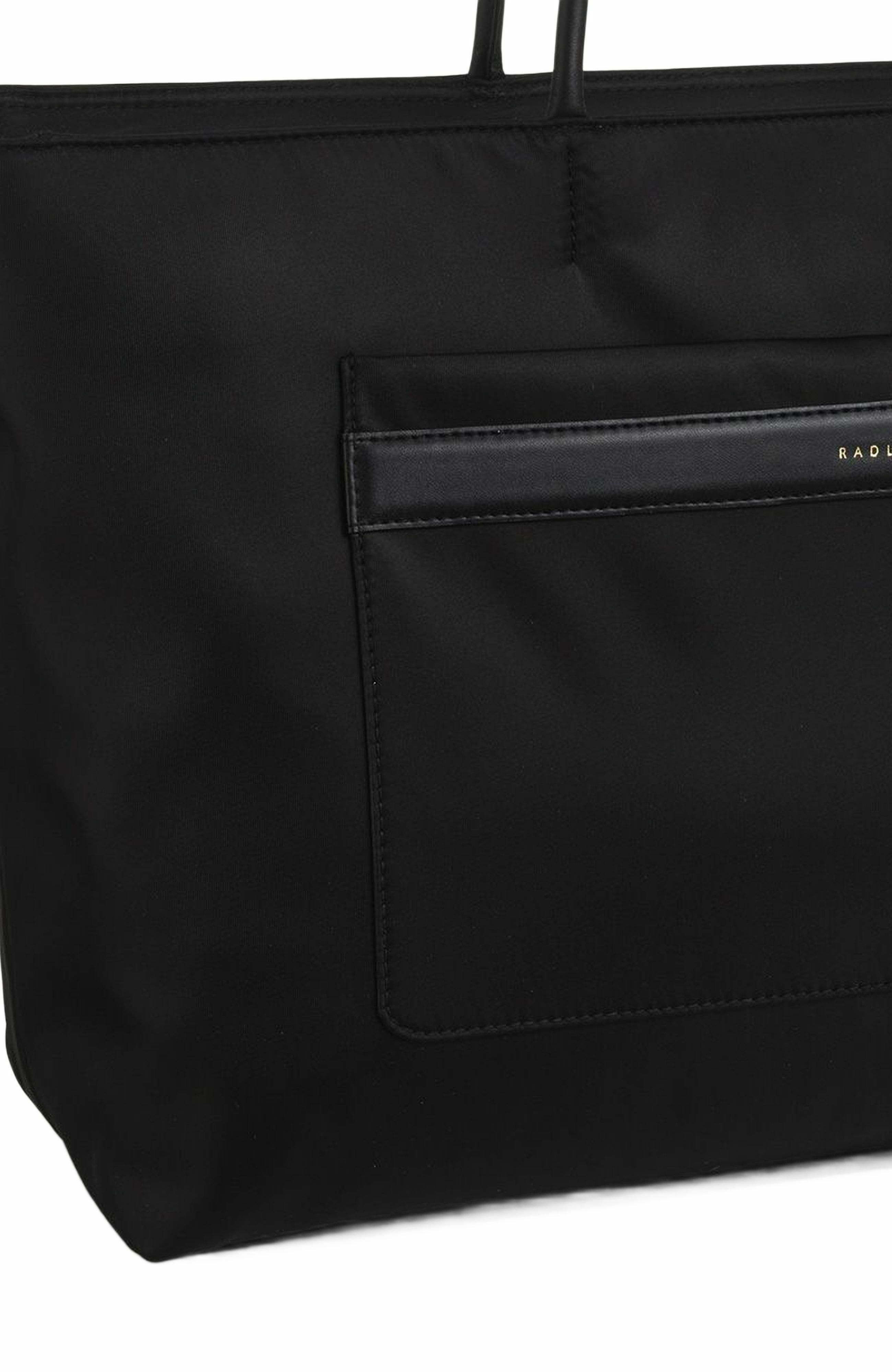 Radley Holland Park Large Ziptop Tote Bag, Alternate, color, Black