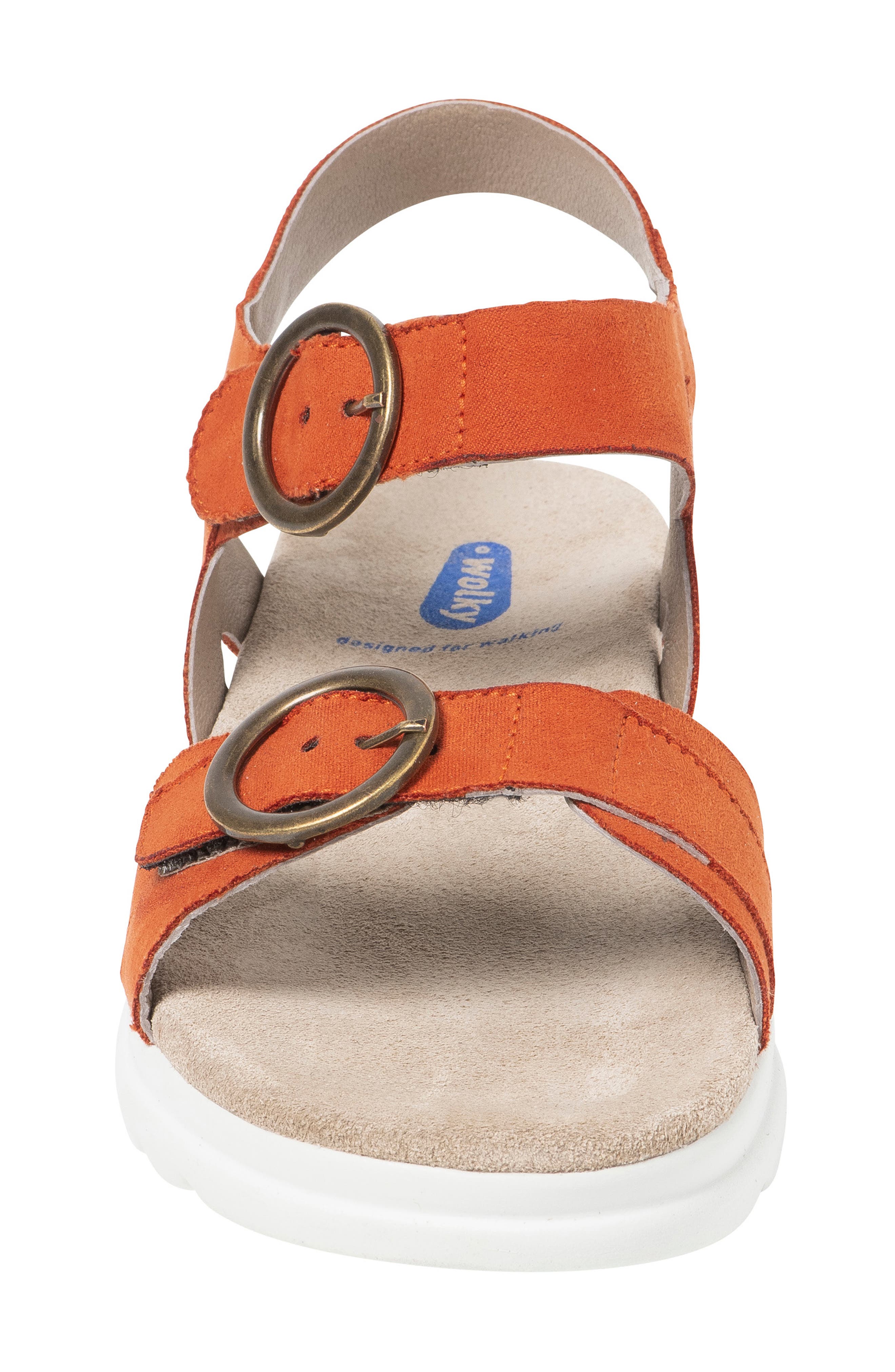 Voyage Ankle Strap Sandal, Alternate, color, BRICK
