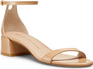 Stuart Weitzman Nudist Block 35 Ankle Strap Sandal