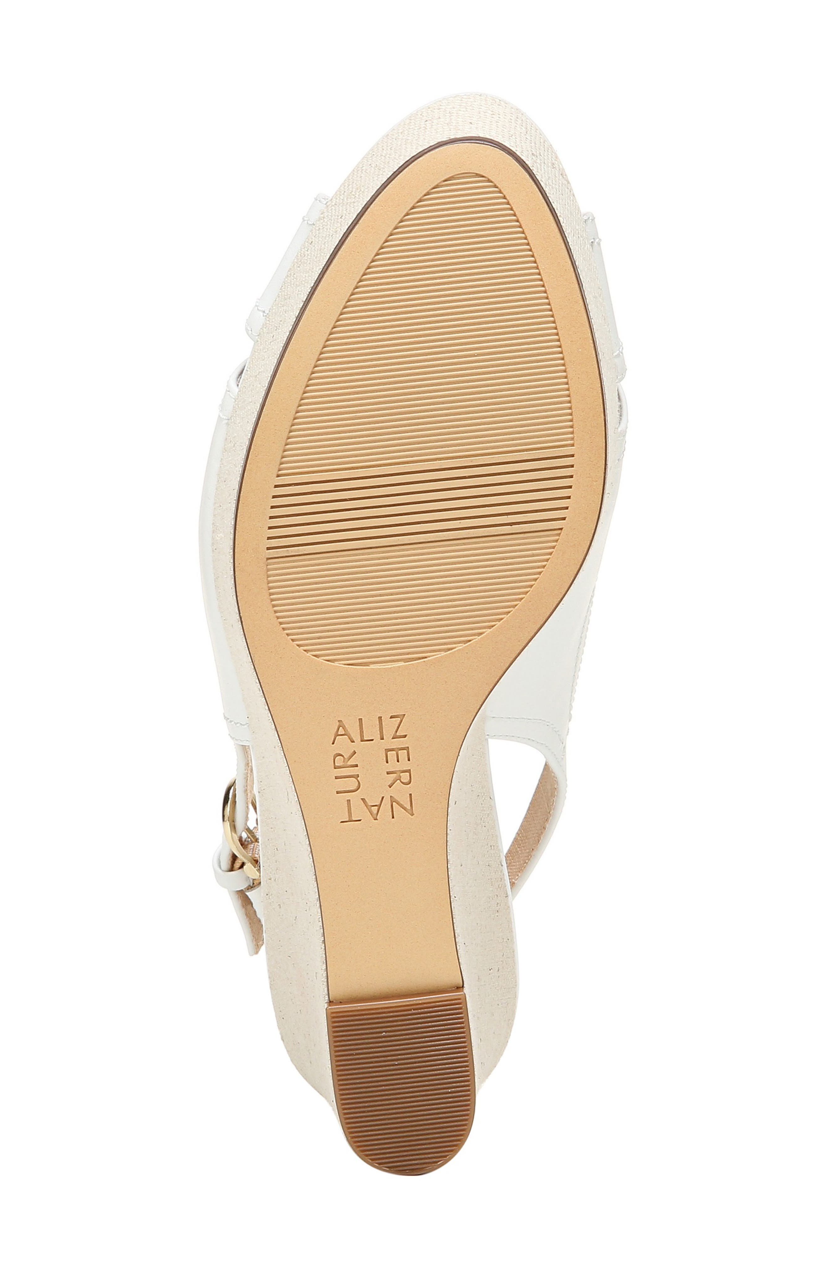 Naturalizer Zander Slingback Platform Wedge Sandal, Alternate, color, 