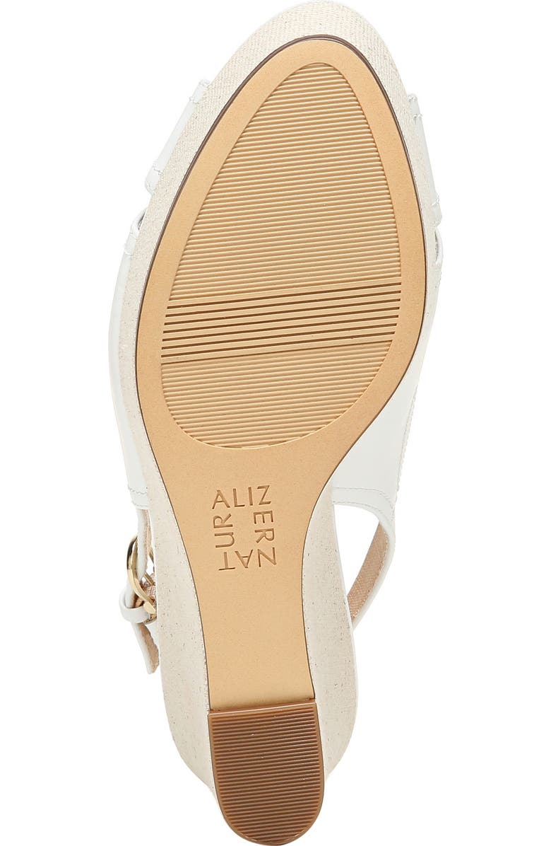 Naturalizer Zander Slingback Platform Wedge Sandal, Alternate, color,