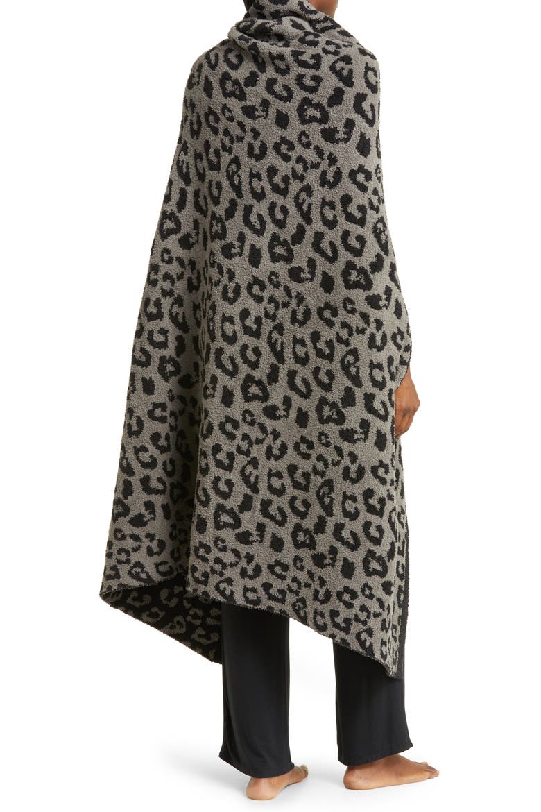 CozyChic™ Wearable Throw, Alternate, color, CHARCOAL/ BLACK