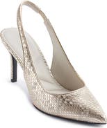 KARL LAGERFELD PARIS Rosalyn Slingback Pointed Toe Pump