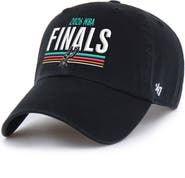 '47 Men's '47 Black San Antonio Spurs 2026 NBA Finals Clean Up Adjustable Hat