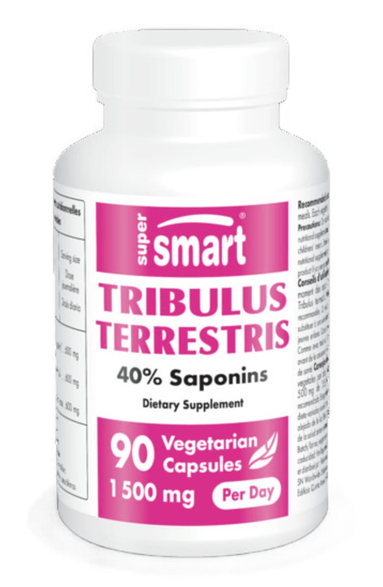 SuperSmart Tribulus Terrestris 1500mg, Main, color, NO COLOR